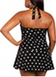 Plus Size One Piece Skirted Swimsuit 
